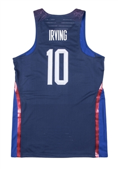 2016 Kyrie Irving Game Issued USA Basketball Mens National Team Jersey (USA Basketball/MeiGray)